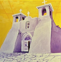 San Francisco de Assisi Mission Church (Taos) by Andrea Allen