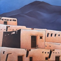 Taos Twilight by Andrea Allen