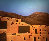 Turquoise Sky over Taos by Andrea Allen