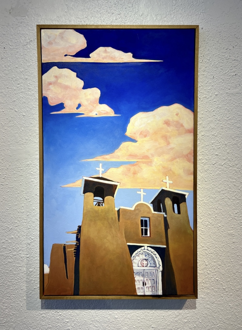 San Francisco De Assisi, Mid Day by Andrea Allen, view 2