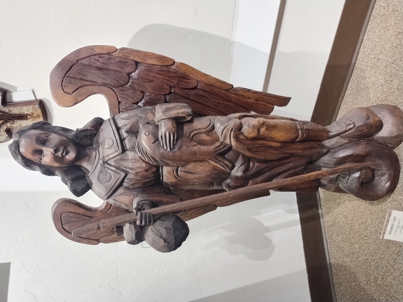 St. Raphael Carving 02082505 by Artes de Mexico