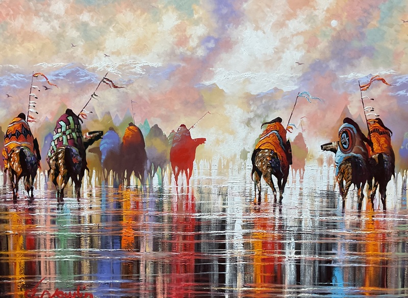 Spoke by B.C. Nowlin