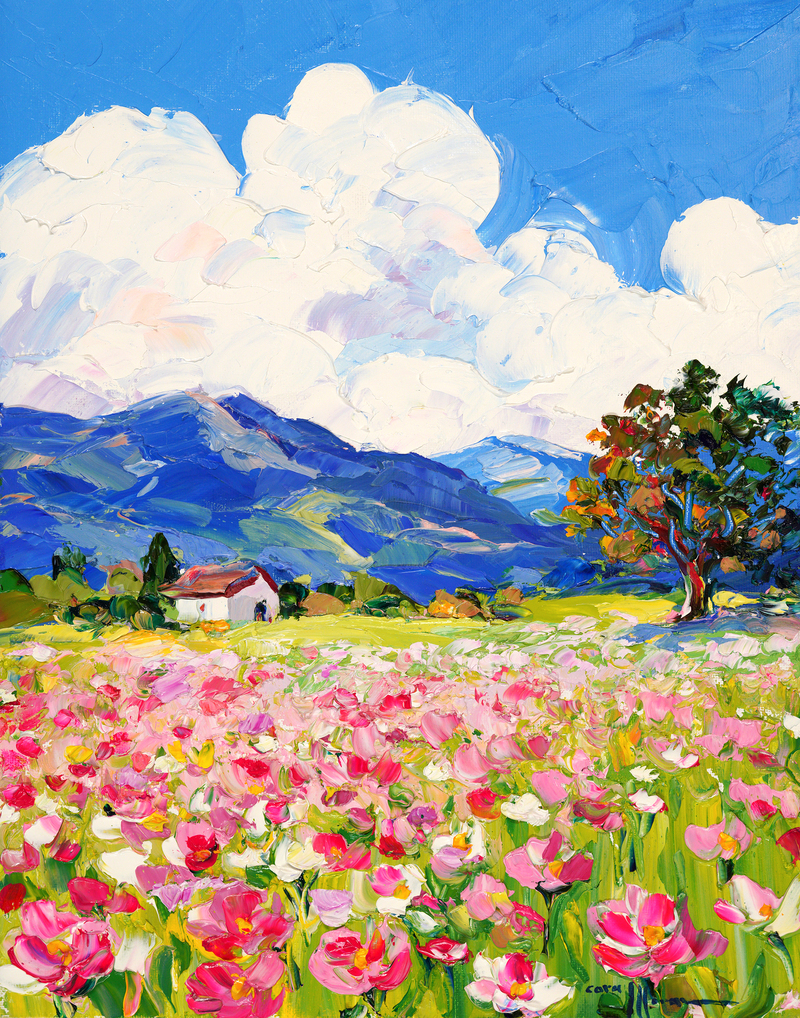 Coloring Fields by Cara Pabst Moran