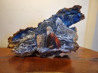 Moses on Mt. Sinai by Francis Roller
