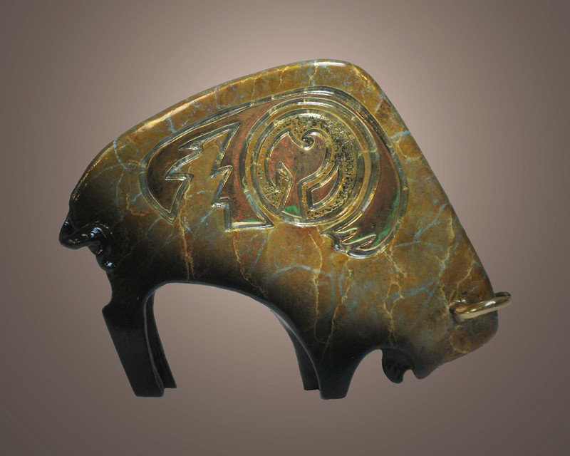 Buffalo Fetish by Jammey Huggins, view 2