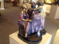 Three Chicks and a Hen by J.R. Eason
