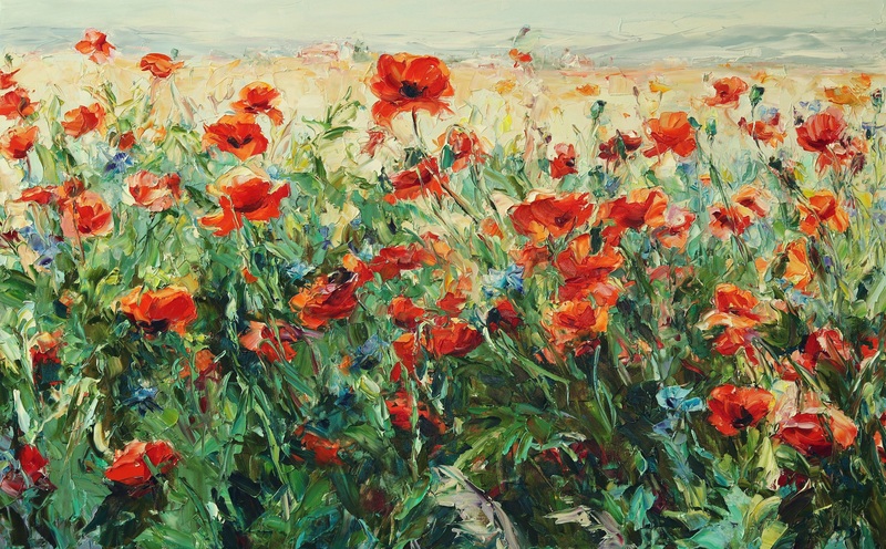 Field of Wildflowers by Lyudmila Agrich