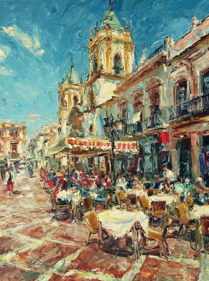 Spanish Afternoon by Lyudmila Agrich