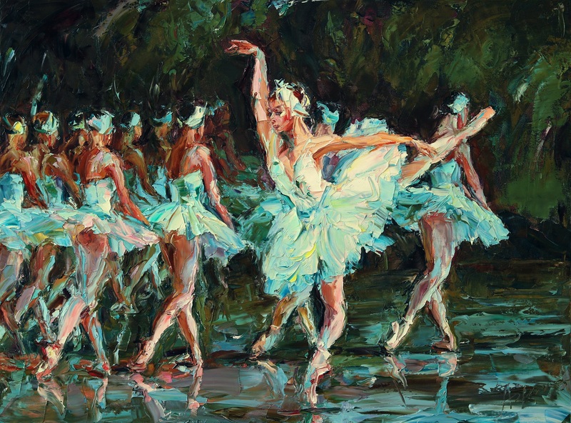 Swan Lake by Lyudmila Agrich