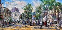 Boulevard De Glichy, Montmartre by Manfred Rapp