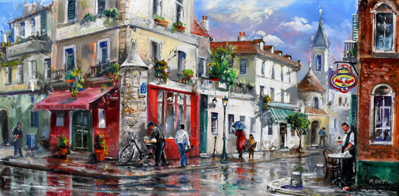 After the Rain, Montmartre