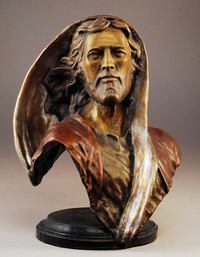 Be Not Afraid Bust by Mark Hopkins