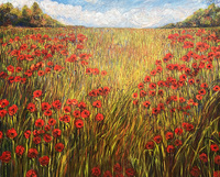 Forever Flower Fields by Marlena Campbell
