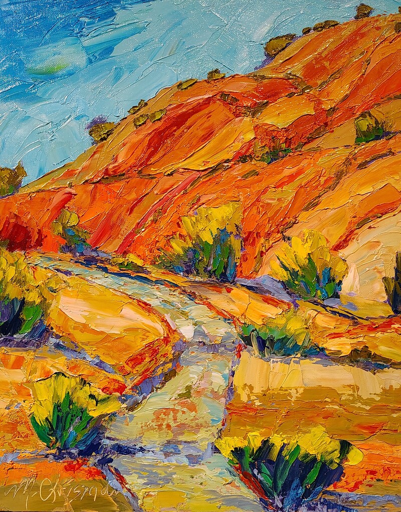 Red Hills of Canones by Michelle Chrisman