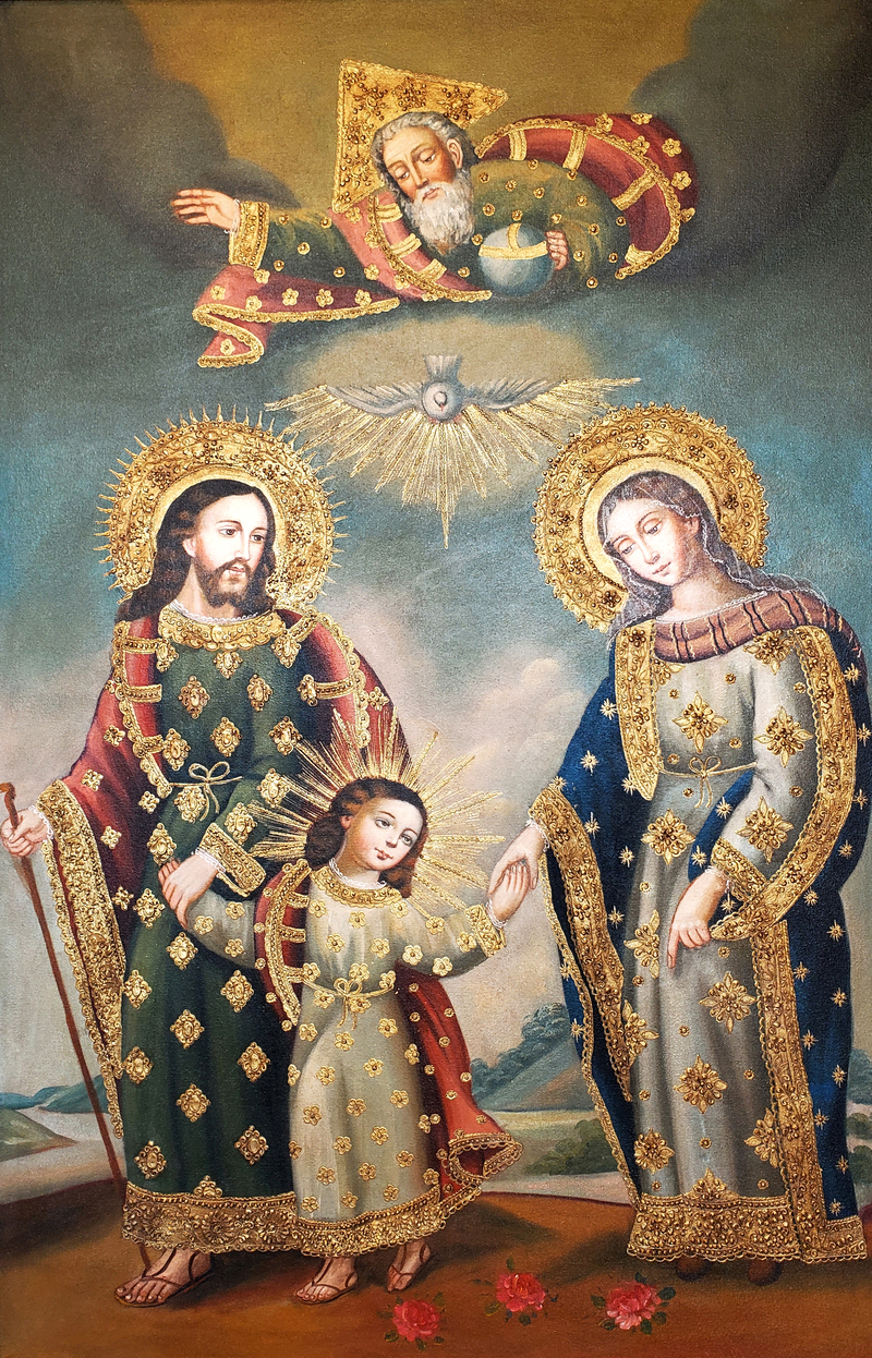 The Heavenly and Earthly Trinities