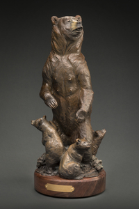 Maternal Instincts Maquette by Raymond Gibby