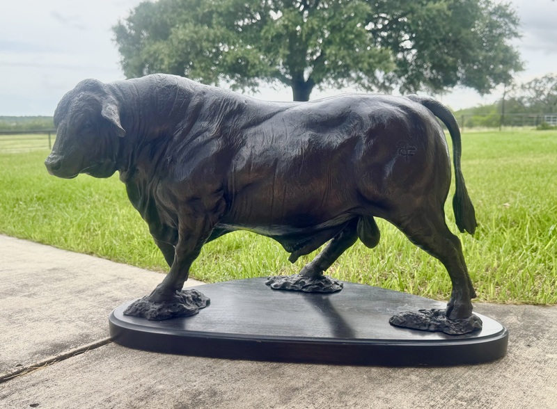 In His Prime (Maquette) by Raymond Gibby