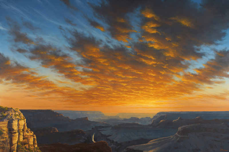 Hopi Point Sunset by Reid Richardson