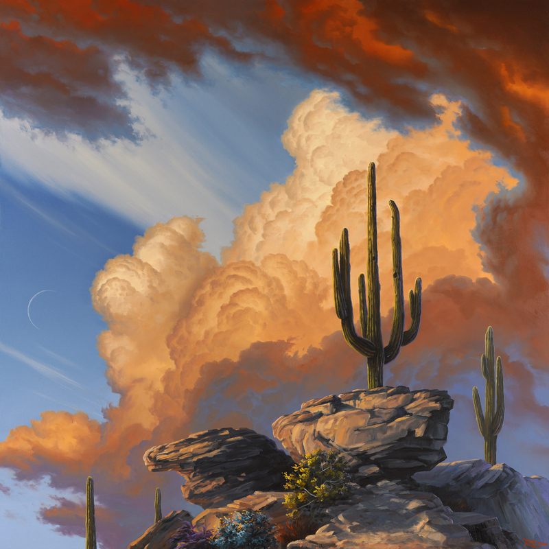 South Mountain Thunderhead by Reid Richardson