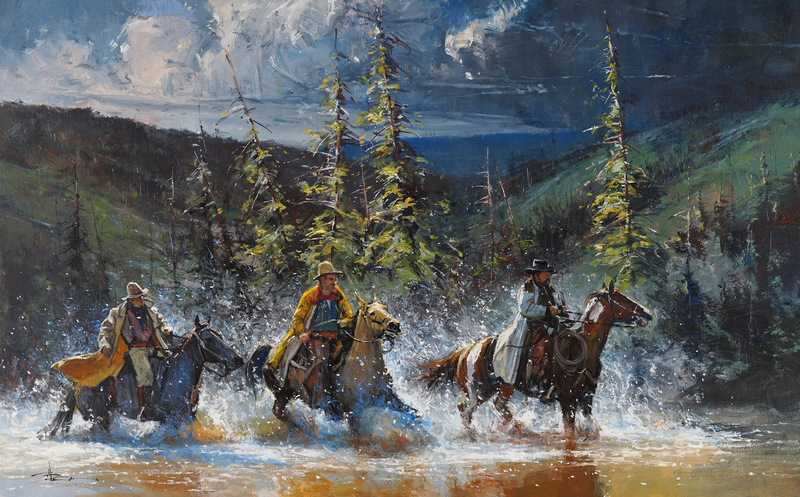 Canyon Creek Riders by Robert Hagan