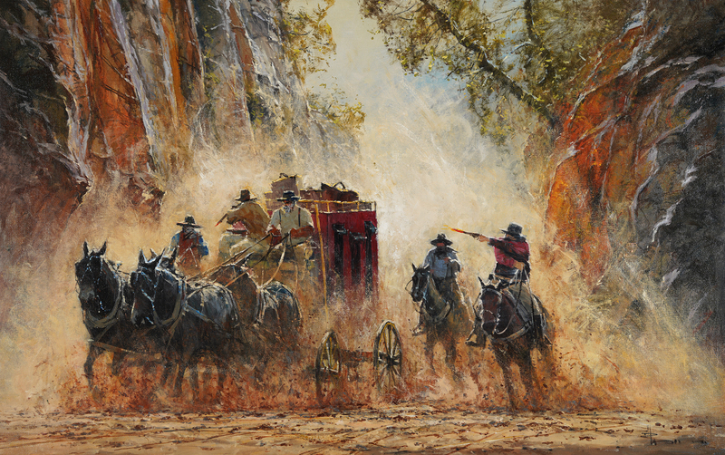 Canyon Heist by Robert Hagan