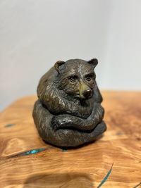 Zen Bear II by Sally Fairfield