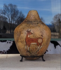 Antelope Vessel by Star Liana York
