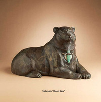Moon Bear Talisman (Small) by Star Liana York