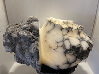 Large Half Rough Alabaster by Susan Zalkind