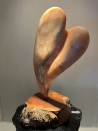 Small Free Standing Heart by Susan Zalkind